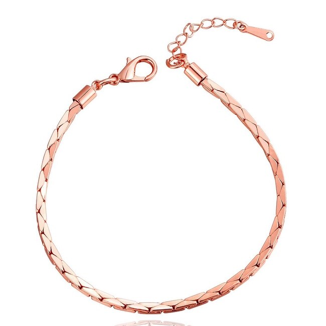 18K Rose Gold Plated London Inspired Bracelet with Swarovski Elements